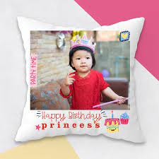 Birthday Photo Cushion