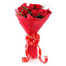 8 Mixed Roses Bouquet